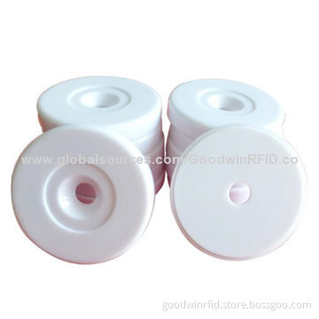 Patrol Identification RFID ABS Coin Tag with Dia30/35mm size
